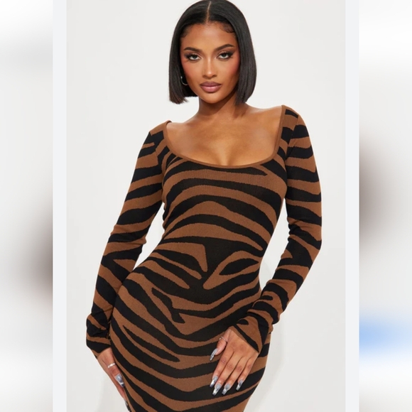 Fashion Nova Sutton Sweater Dress - Picture 2 of 9